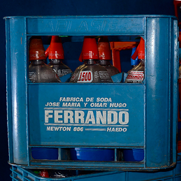 Caj&oacute;n de Sodas con Rótulo