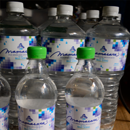 Botellas de agua bajo sodio
